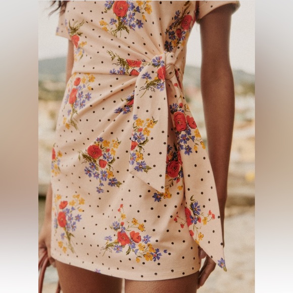 SÉZANE Pippa Short Dress Poppy - Picture 3 of 7